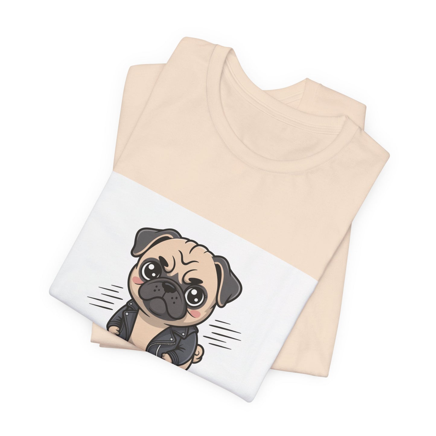 Born To Wiggle Forced To Walk - Funny Pug T-Shirt for Dog Lovers