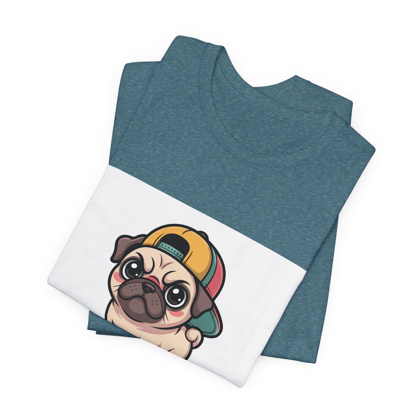 Happiness Is A Warm Pug - Funny Pug T-Shirt for Dog Lovers