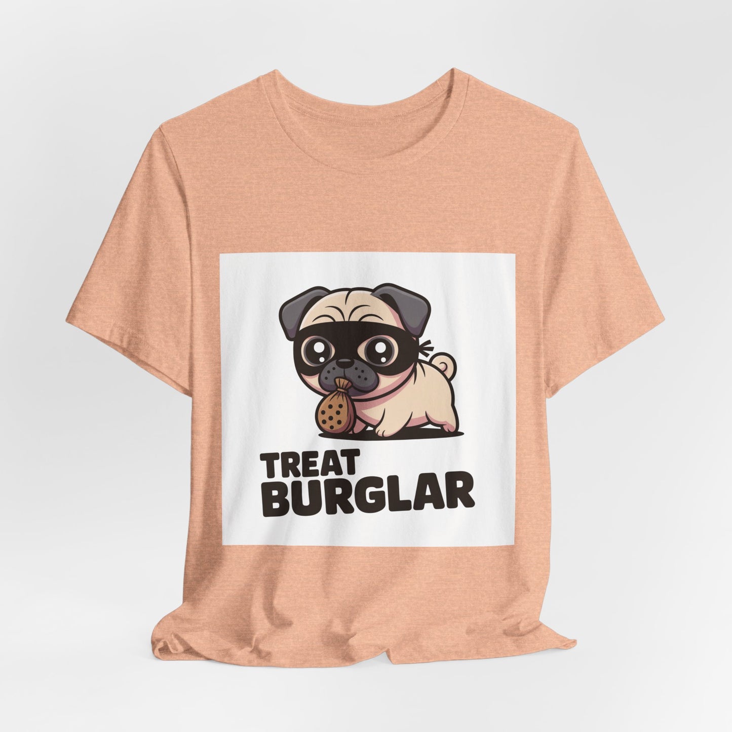 Treat Burglar - Funny Pug T-Shirt for Dog Lovers