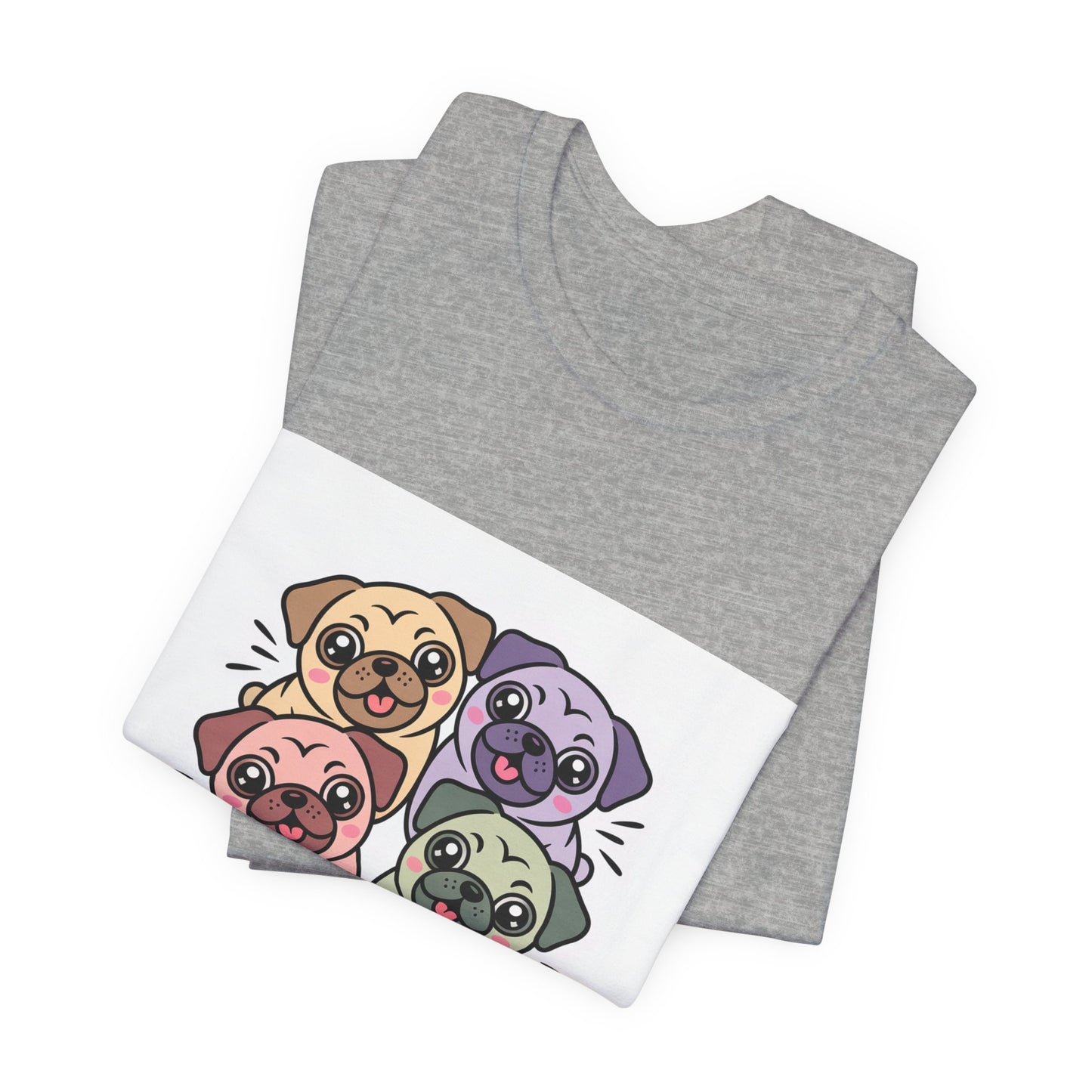 Squad Snorts Together - Funny Pug T-Shirt for Dog Lovers