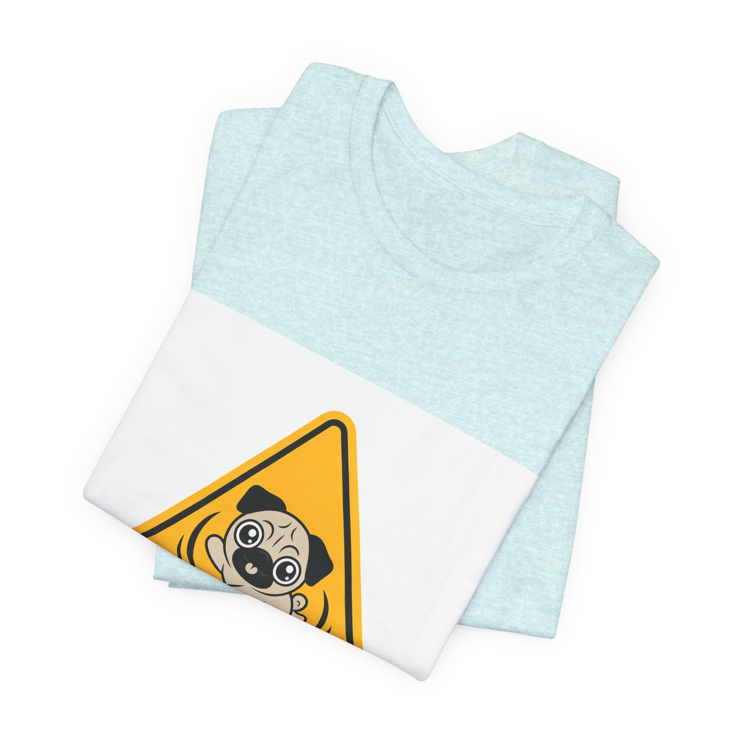Warning: Excessive Wiggling Ahead - Funny Pug T-Shirt