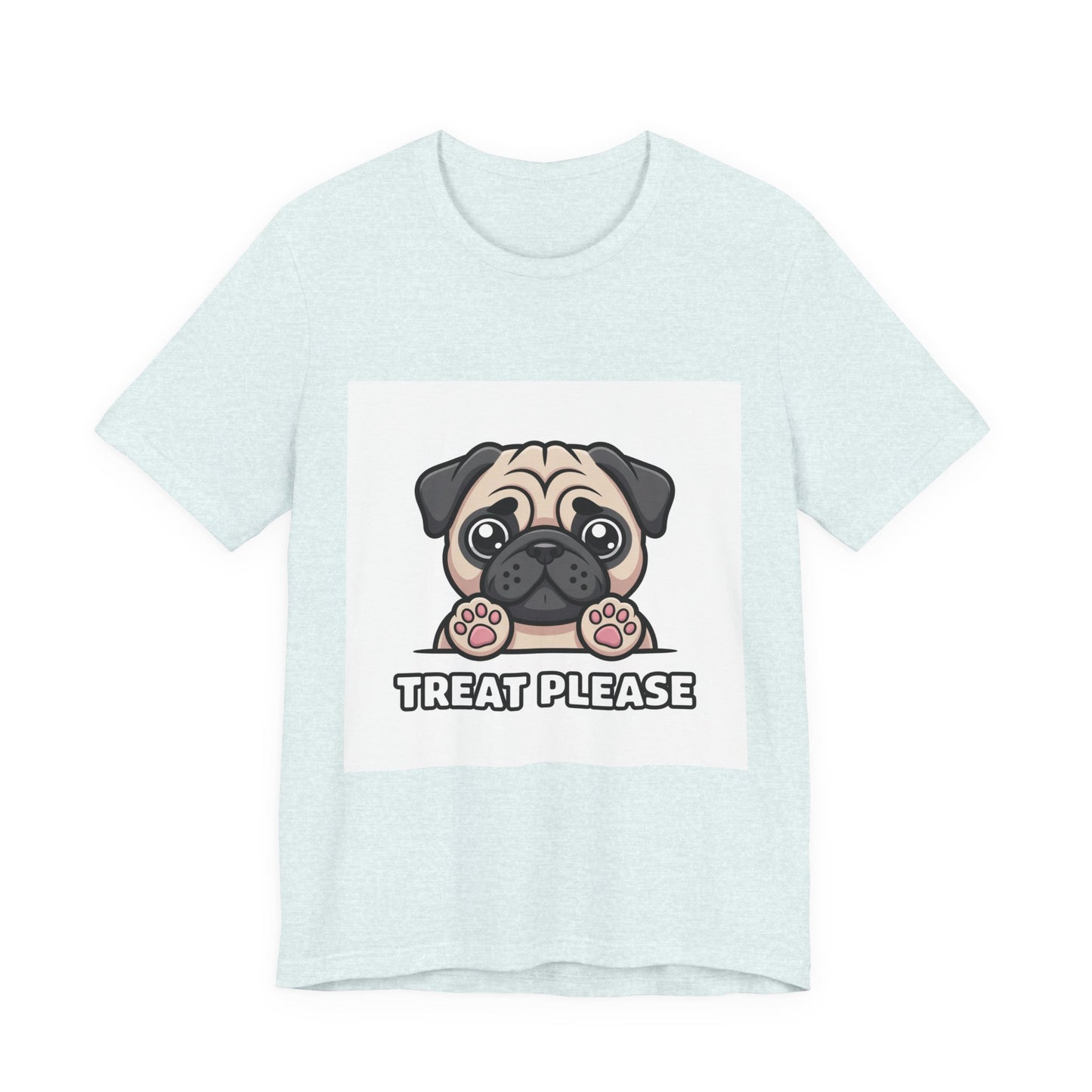 Treat Please - Funny Pug T-Shirt for Dog Lovers