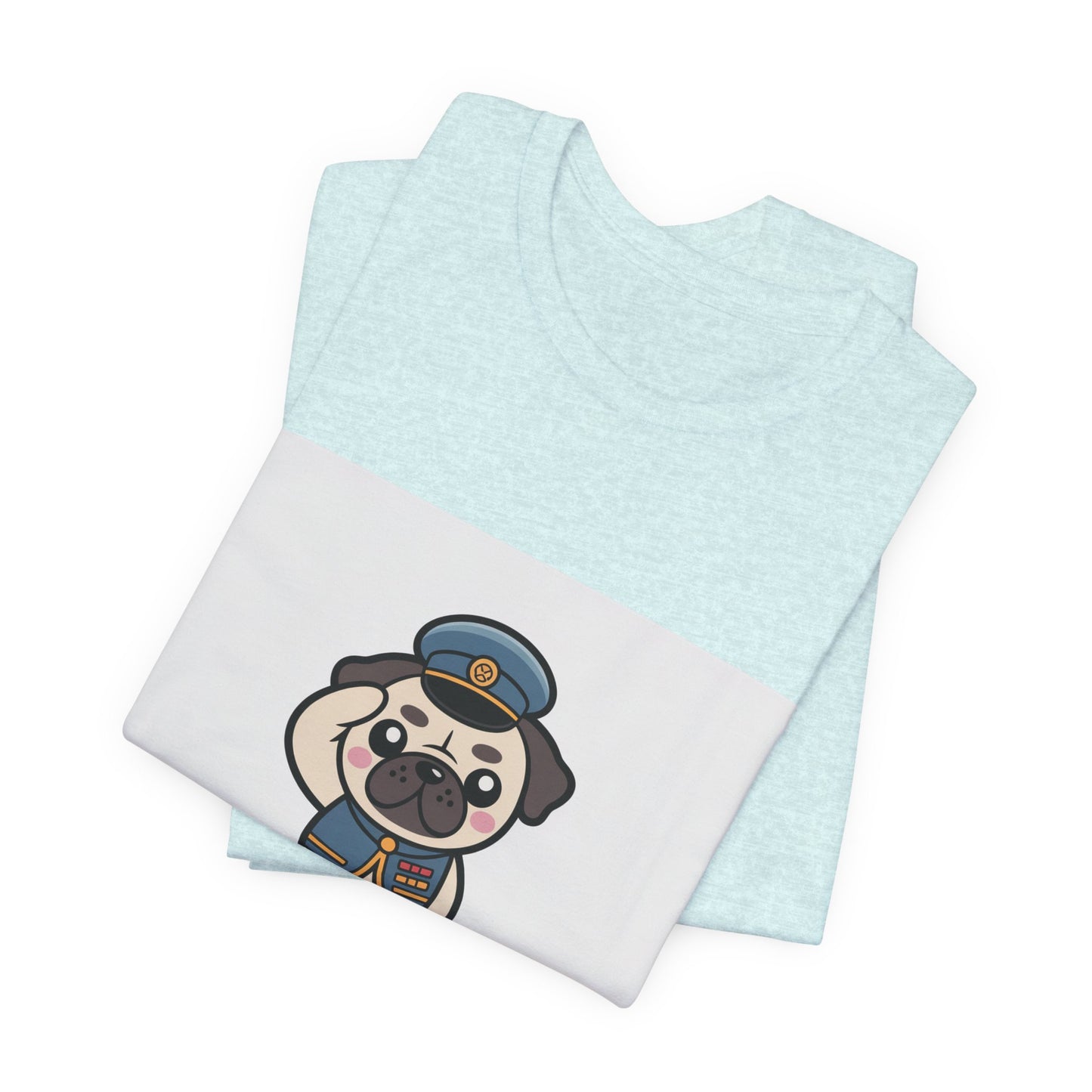 Snort Squad Leader - Funny Pug T-Shirt for Dog Lovers