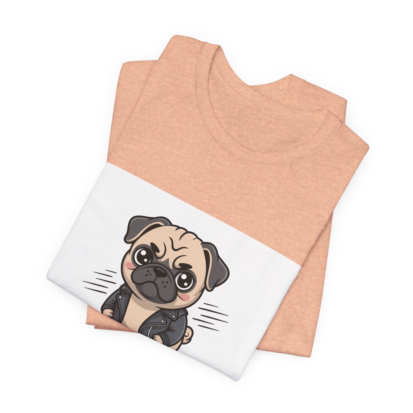 Born To Wiggle Forced To Walk - Funny Pug T-Shirt for Dog Lovers