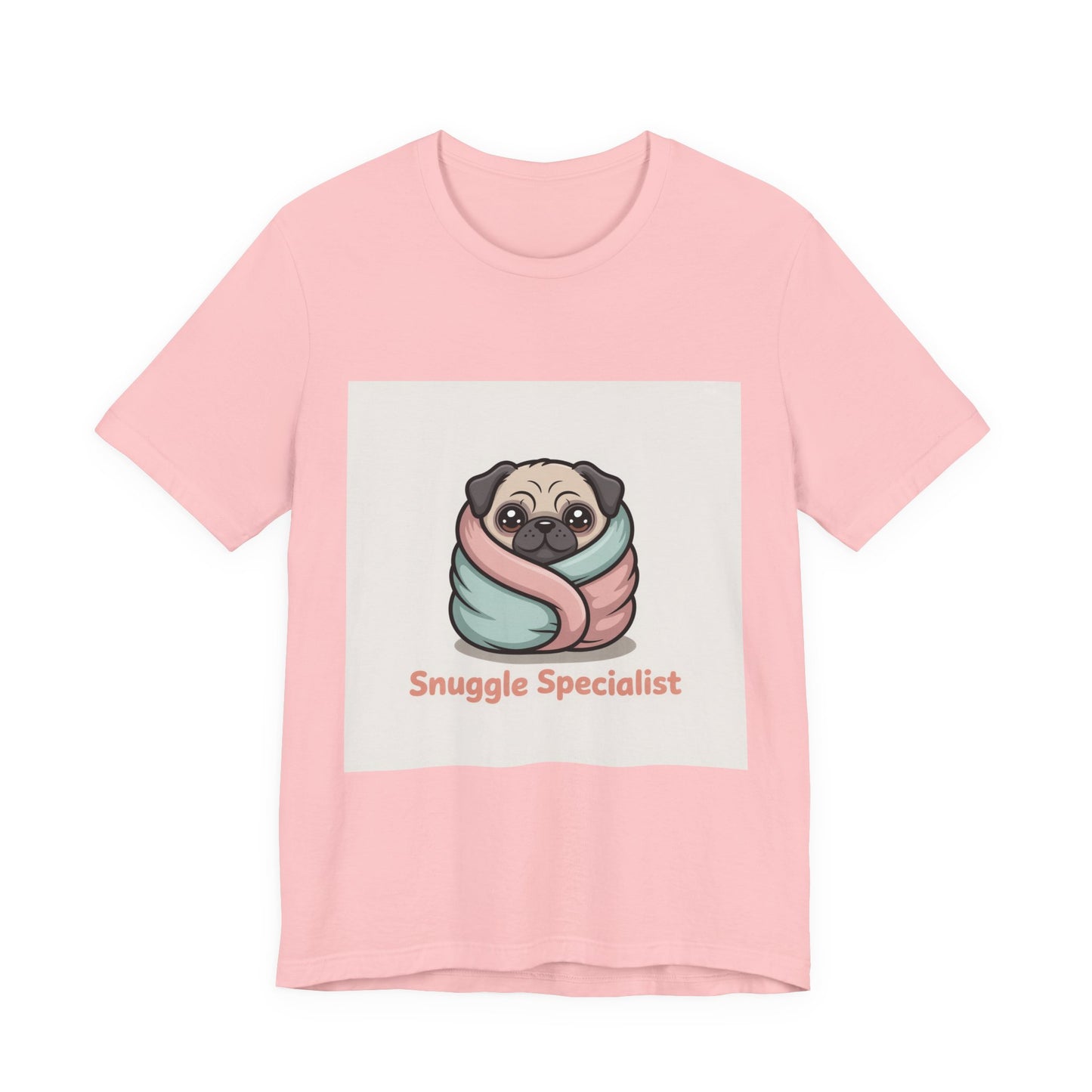 Snuggle Specialist - Funny Pug T-Shirt for Dog Lovers