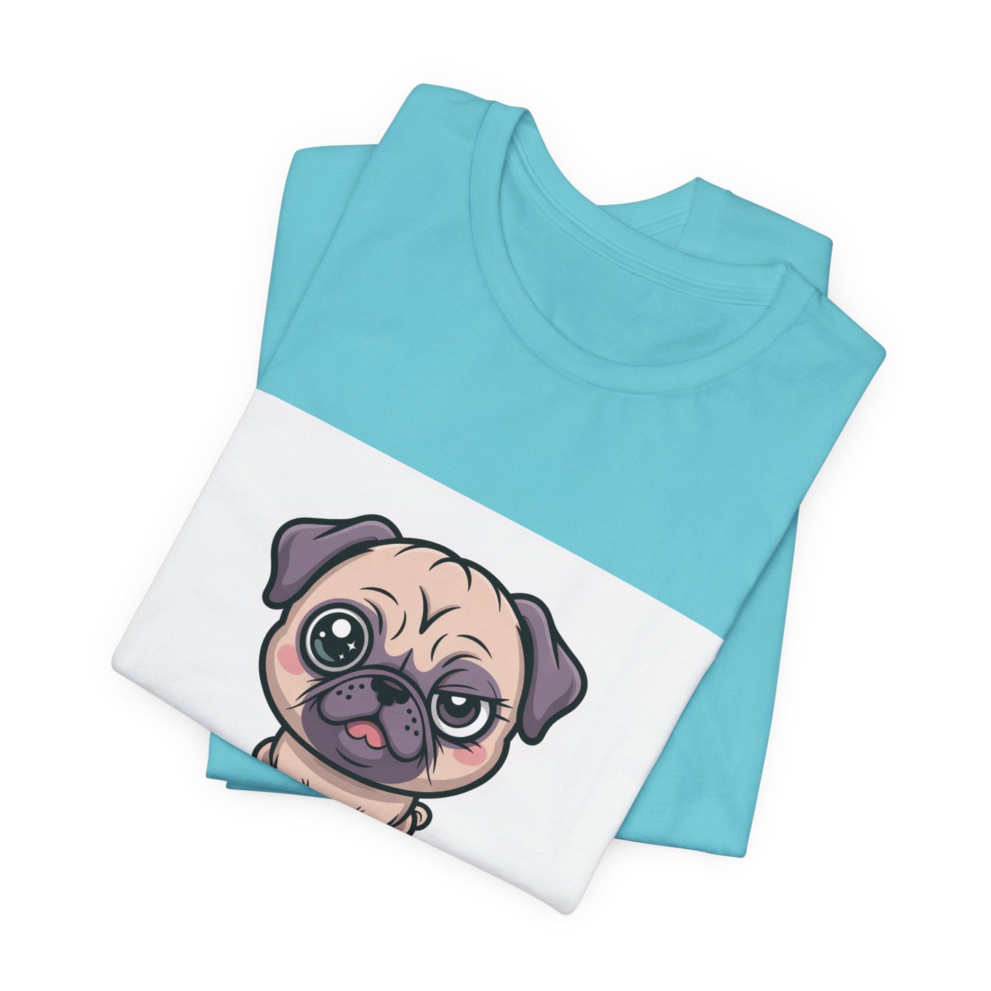 Cute But Psycho - Funny Pug T-Shirt for Dog Lovers