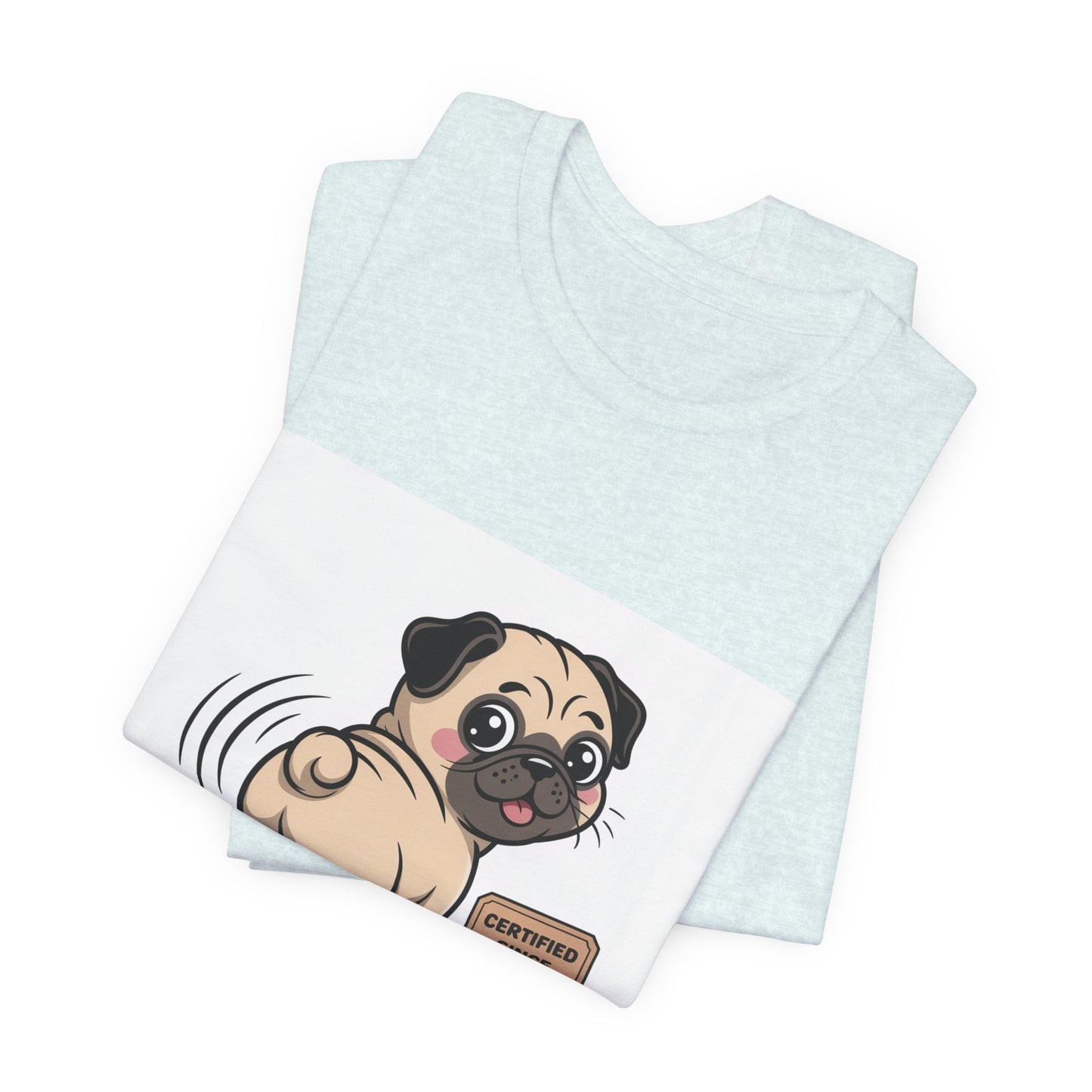 Professional Butt Wiggler - Funny Pug T-Shirt for Dog Lovers