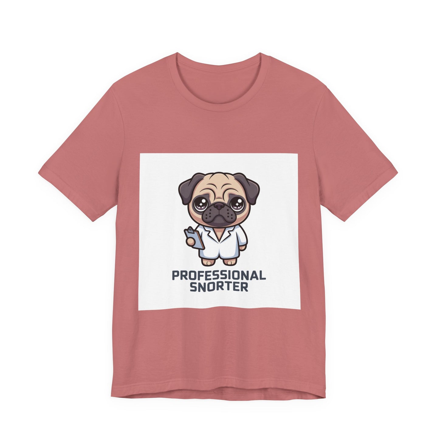 Professional Snorter - Funny Pug T-Shirt for Dog Lovers