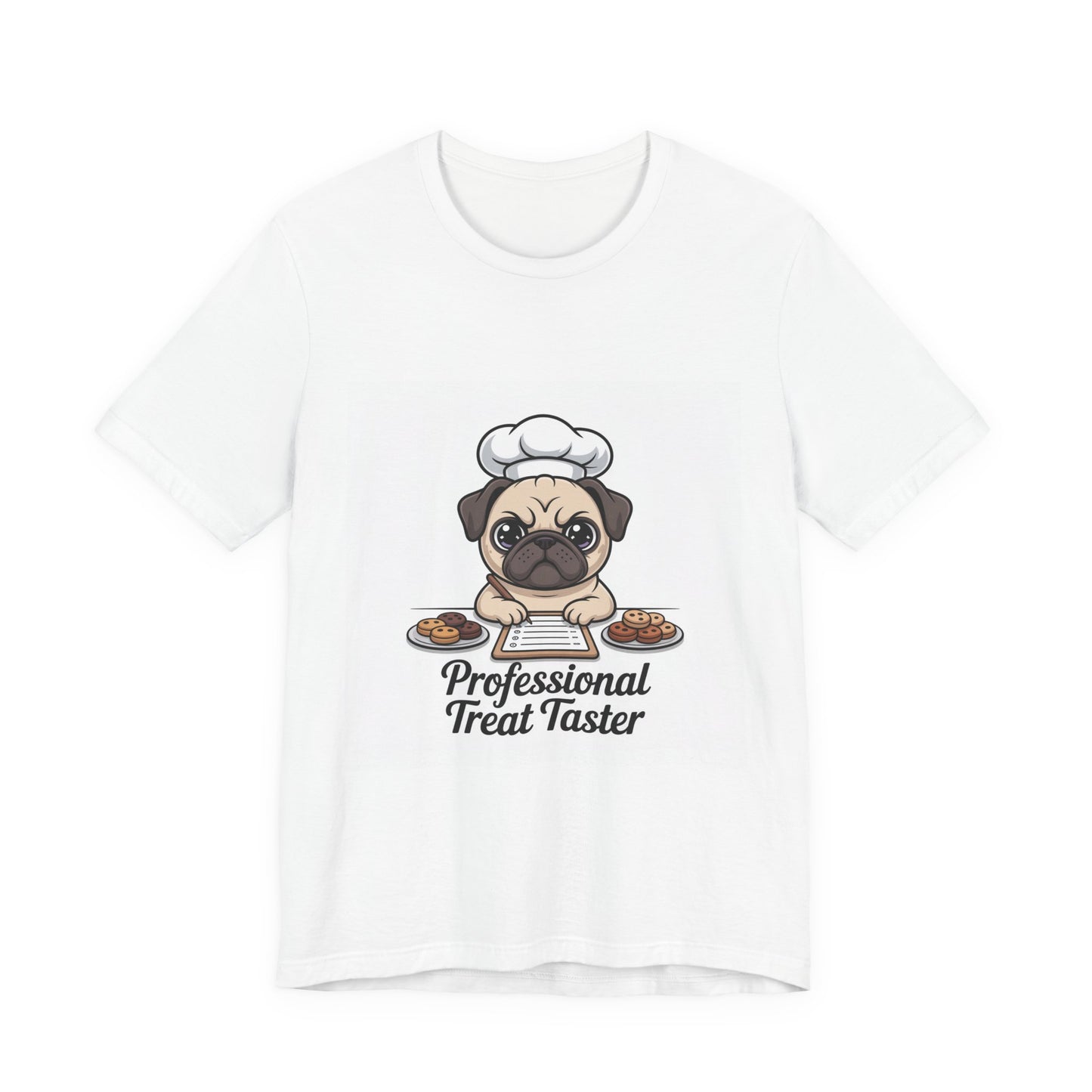 Professional Treat Taster - Funny Pug T-Shirt for Dog Lovers