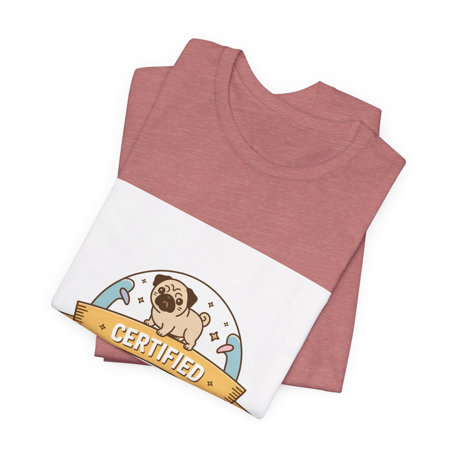 Snort Certified - Funny Pug T-Shirt for Dog Lovers