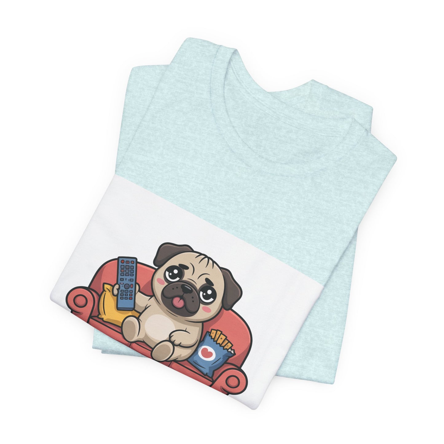 Professional Couch Potato - Funny Pug T-Shirt for Dog Lovers