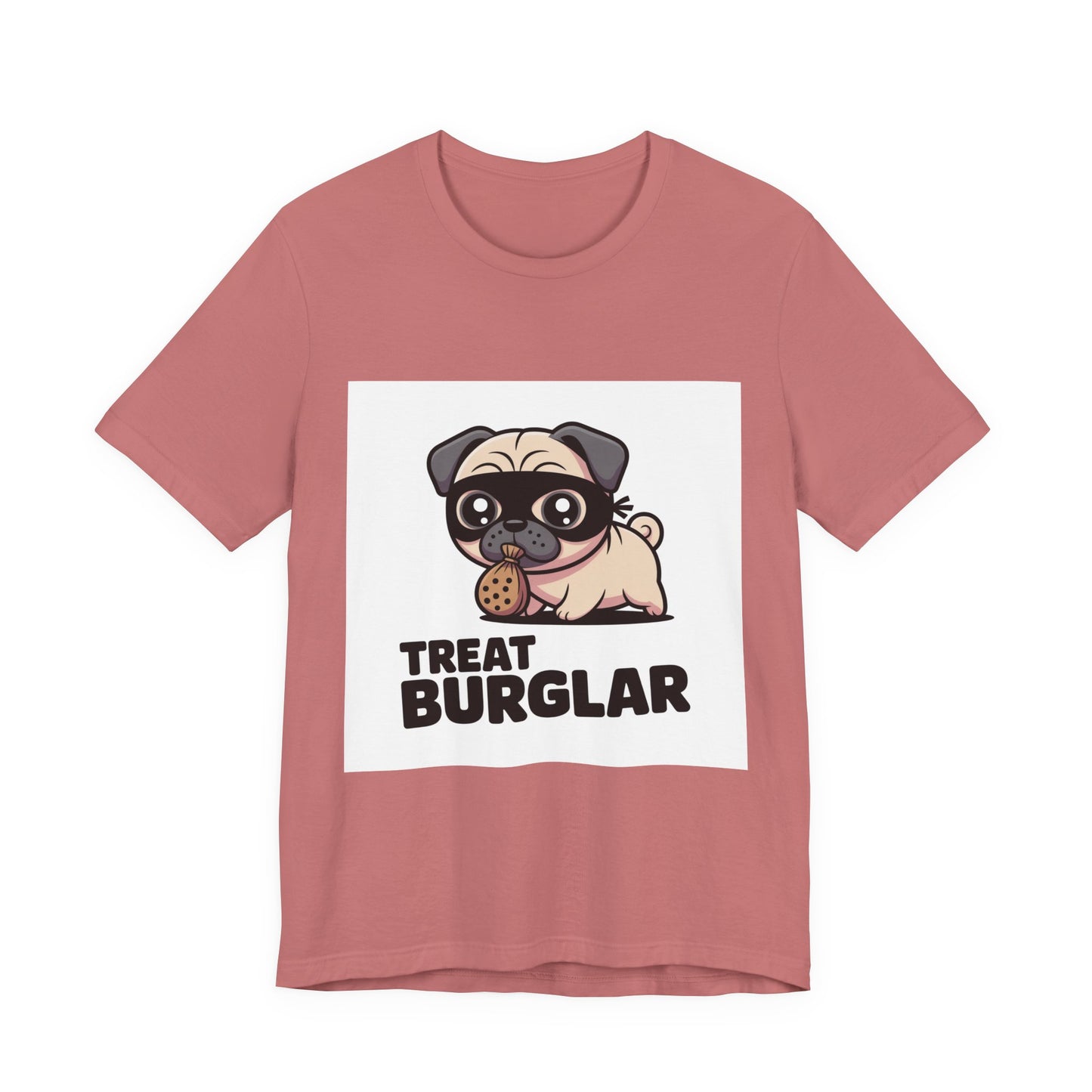 Treat Burglar - Funny Pug T-Shirt for Dog Lovers