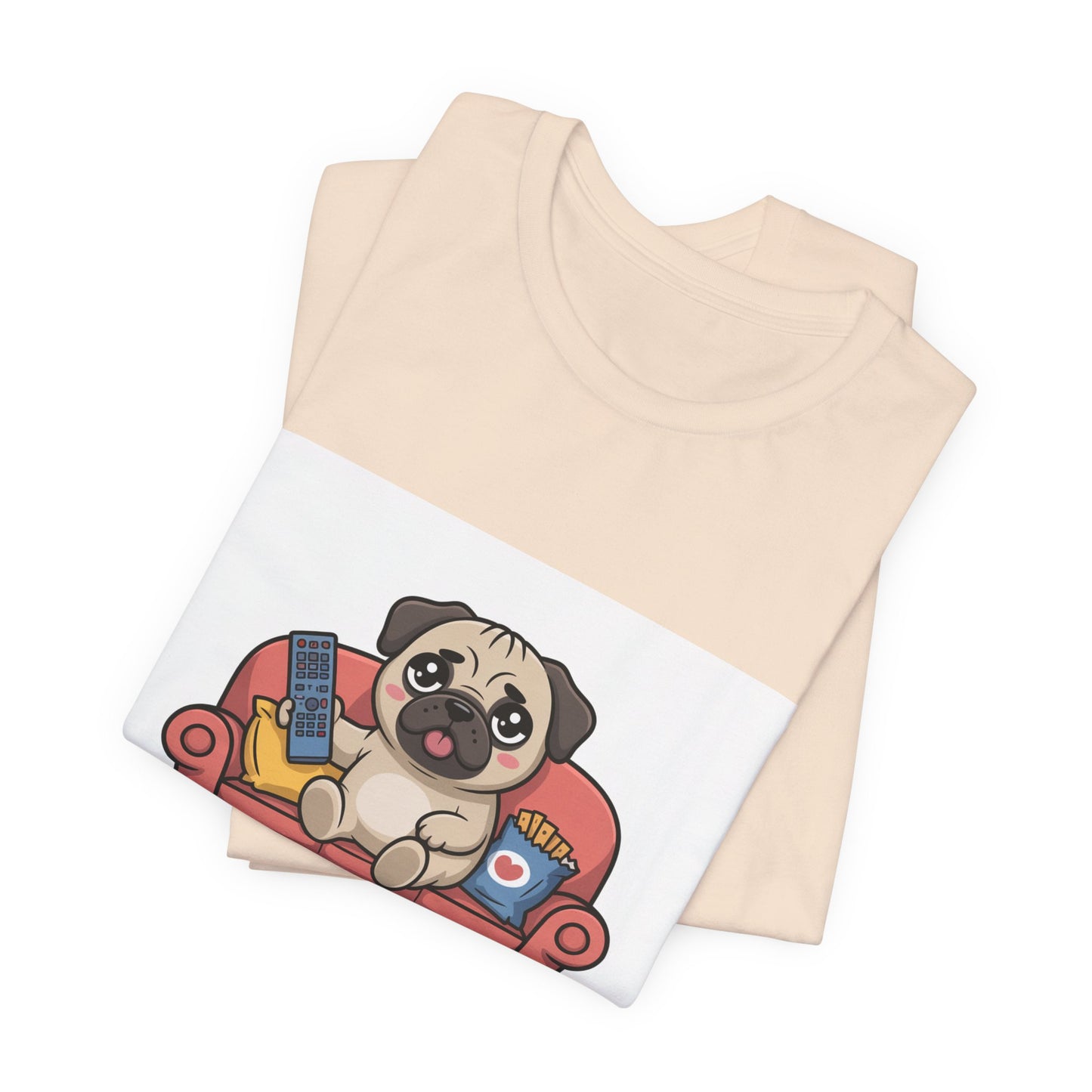 Professional Couch Potato - Funny Pug T-Shirt for Dog Lovers