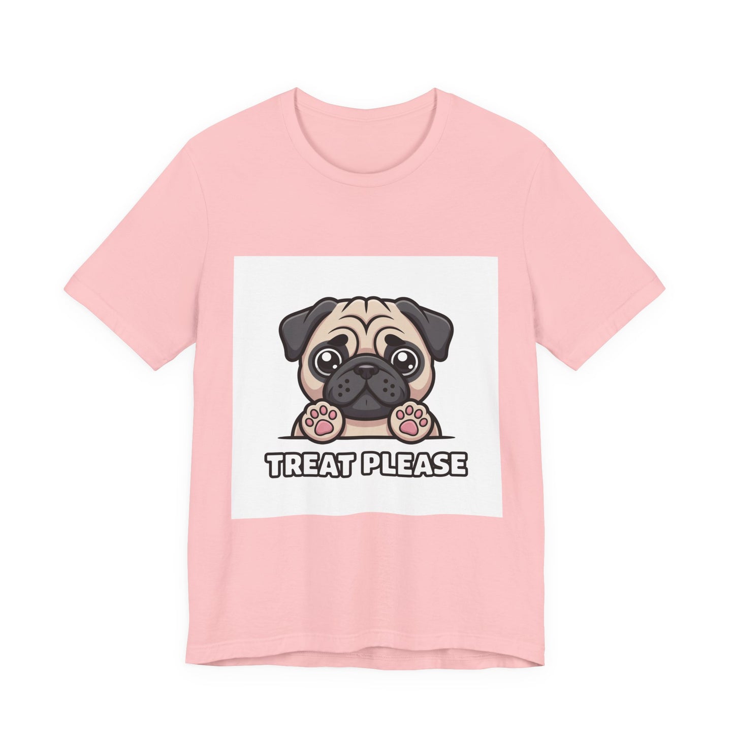 Treat Please - Funny Pug T-Shirt for Dog Lovers