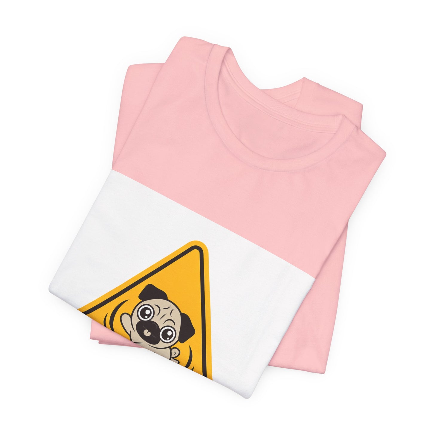 Warning: Excessive Wiggling Ahead - Funny Pug T-Shirt