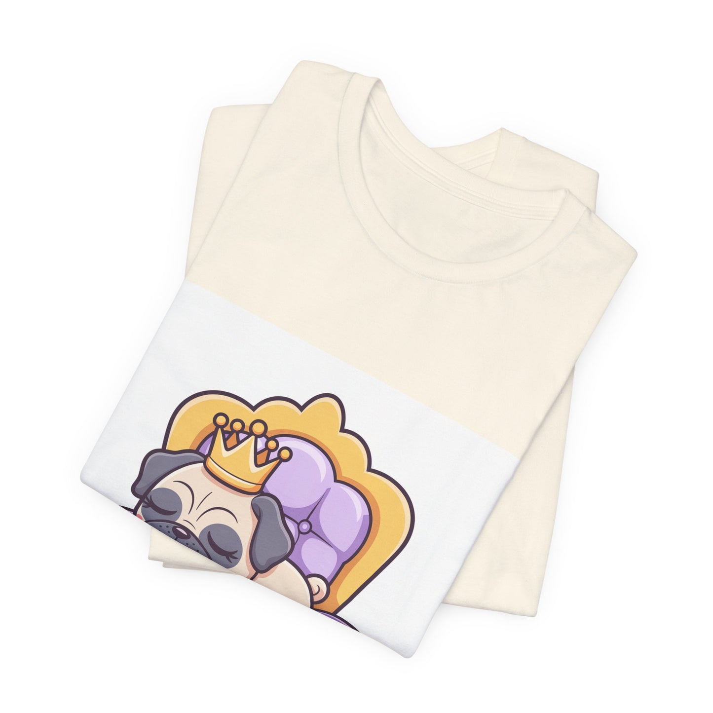 Nap Queen - Funny Pug T-Shirt for Dog Lovers