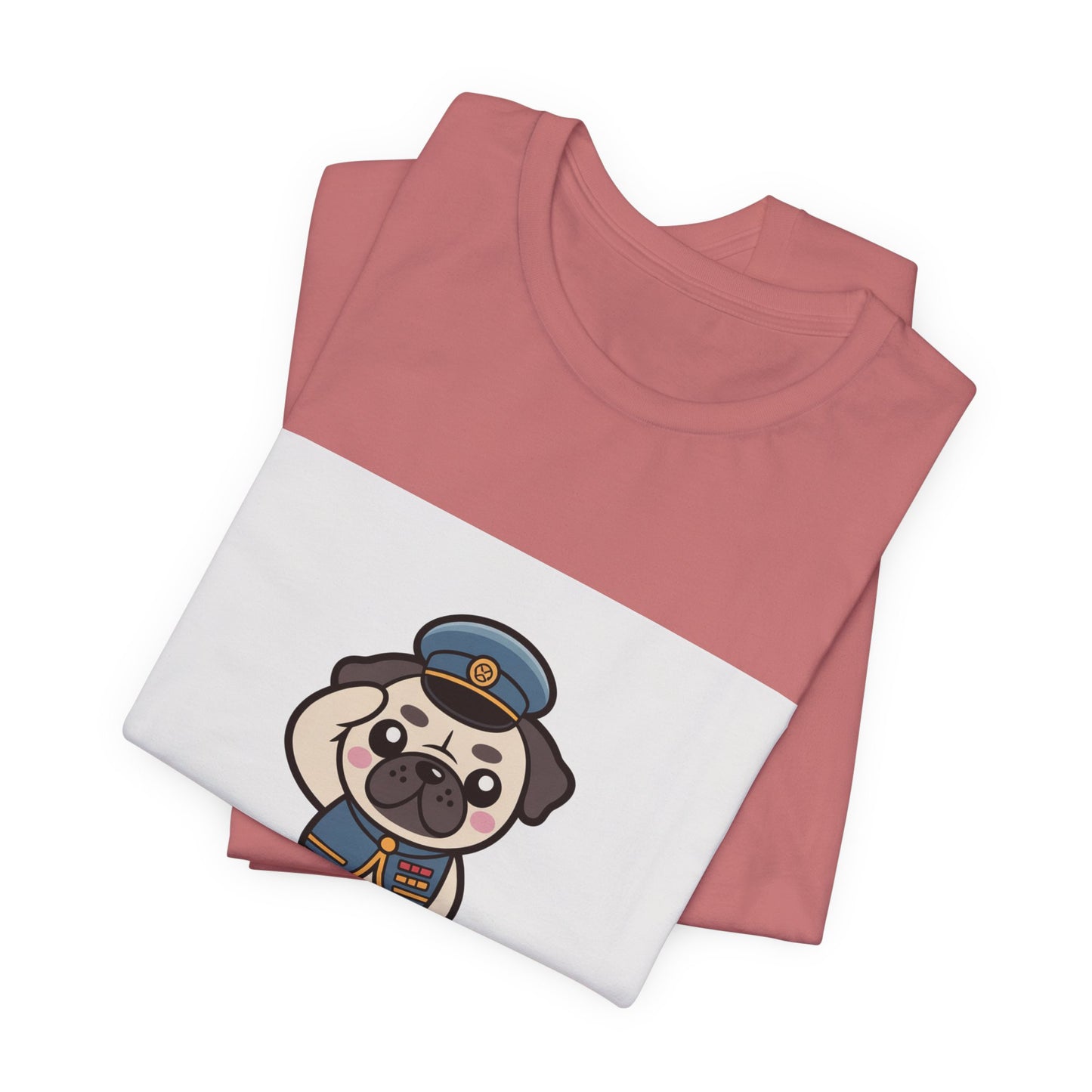 Snort Squad Leader - Funny Pug T-Shirt for Dog Lovers