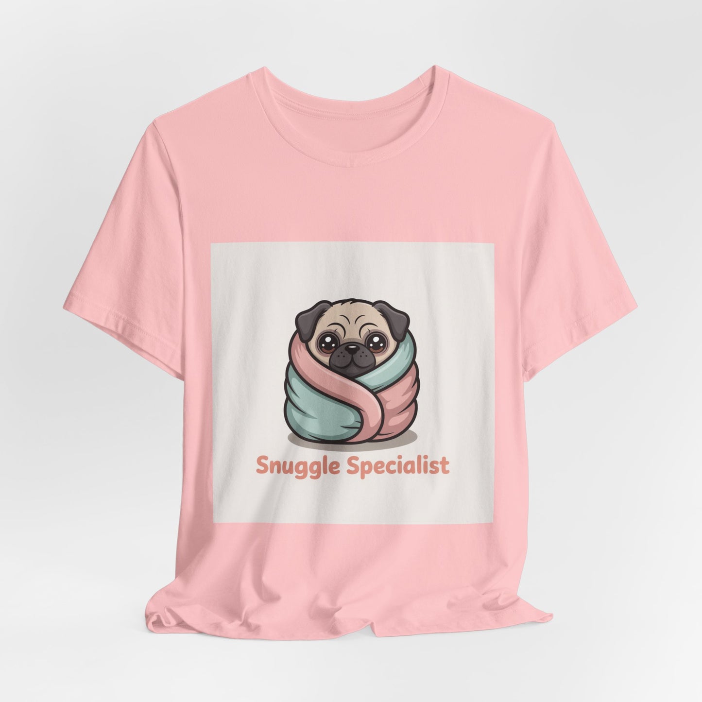 Snuggle Specialist - Funny Pug T-Shirt for Dog Lovers