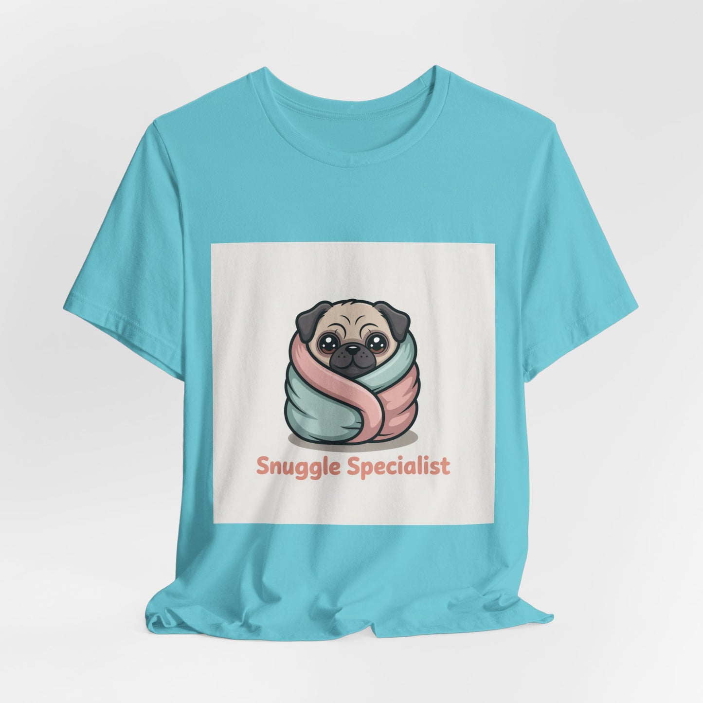 Snuggle Specialist - Funny Pug T-Shirt for Dog Lovers