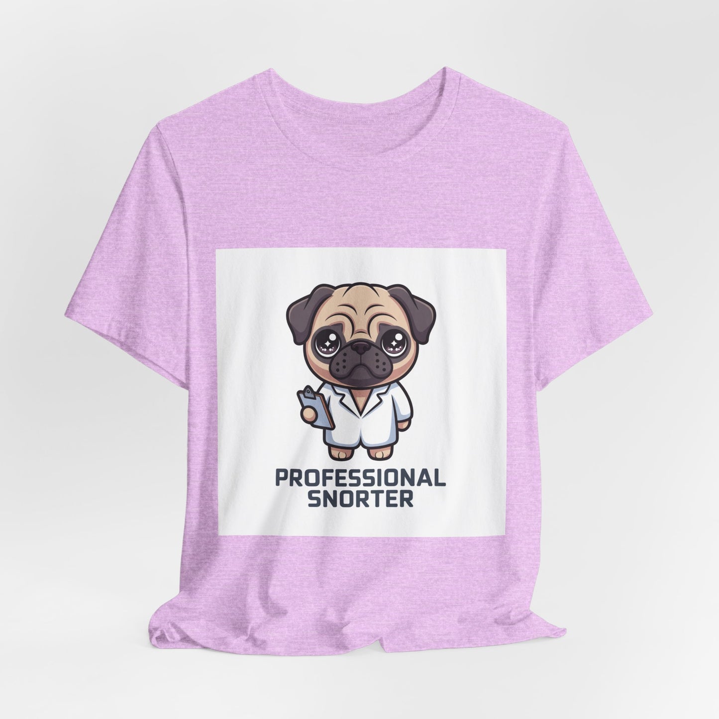 Professional Snorter - Funny Pug T-Shirt for Dog Lovers