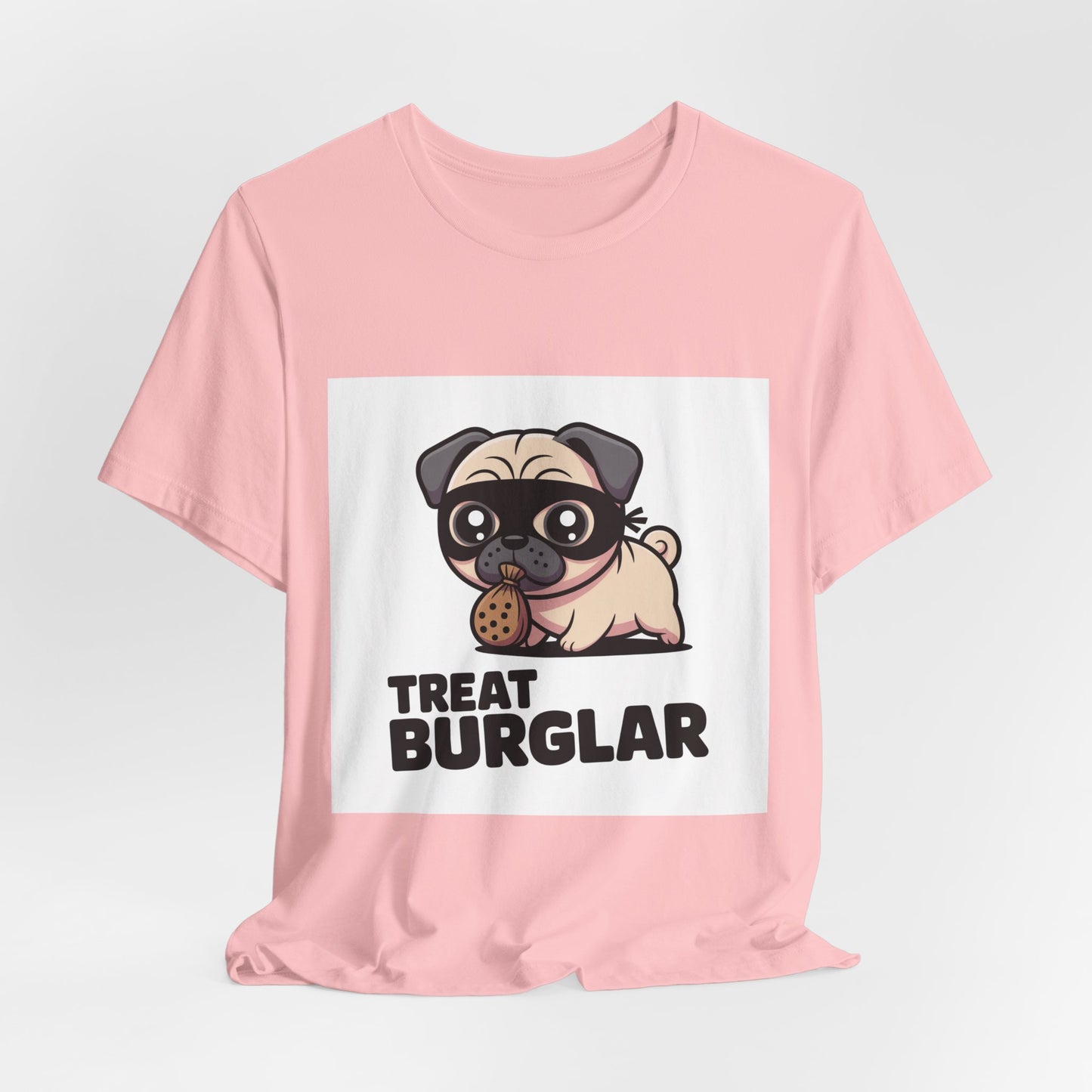 Treat Burglar - Funny Pug T-Shirt for Dog Lovers