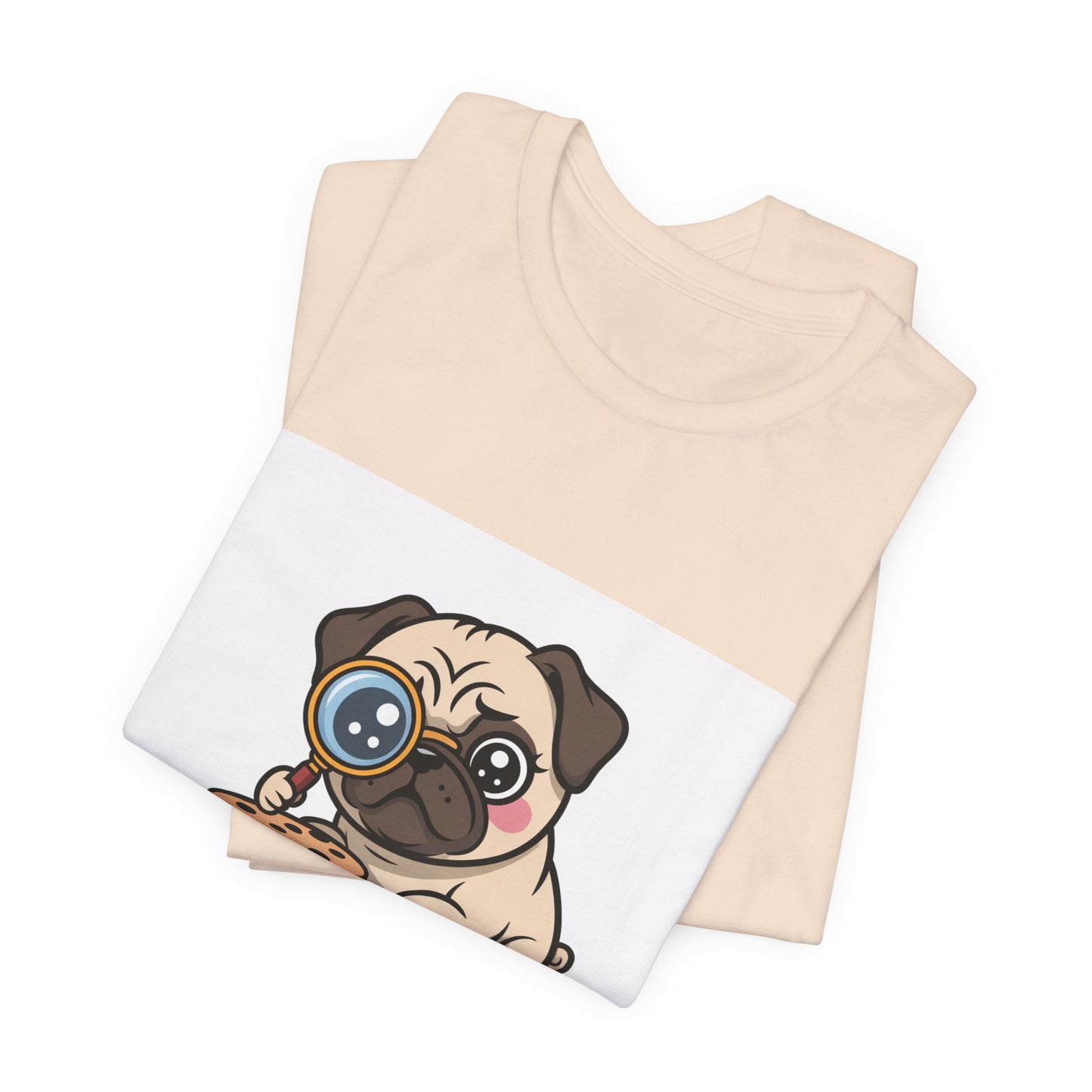Snack Connoisseur - Funny Pug T-Shirt for Dog Lovers