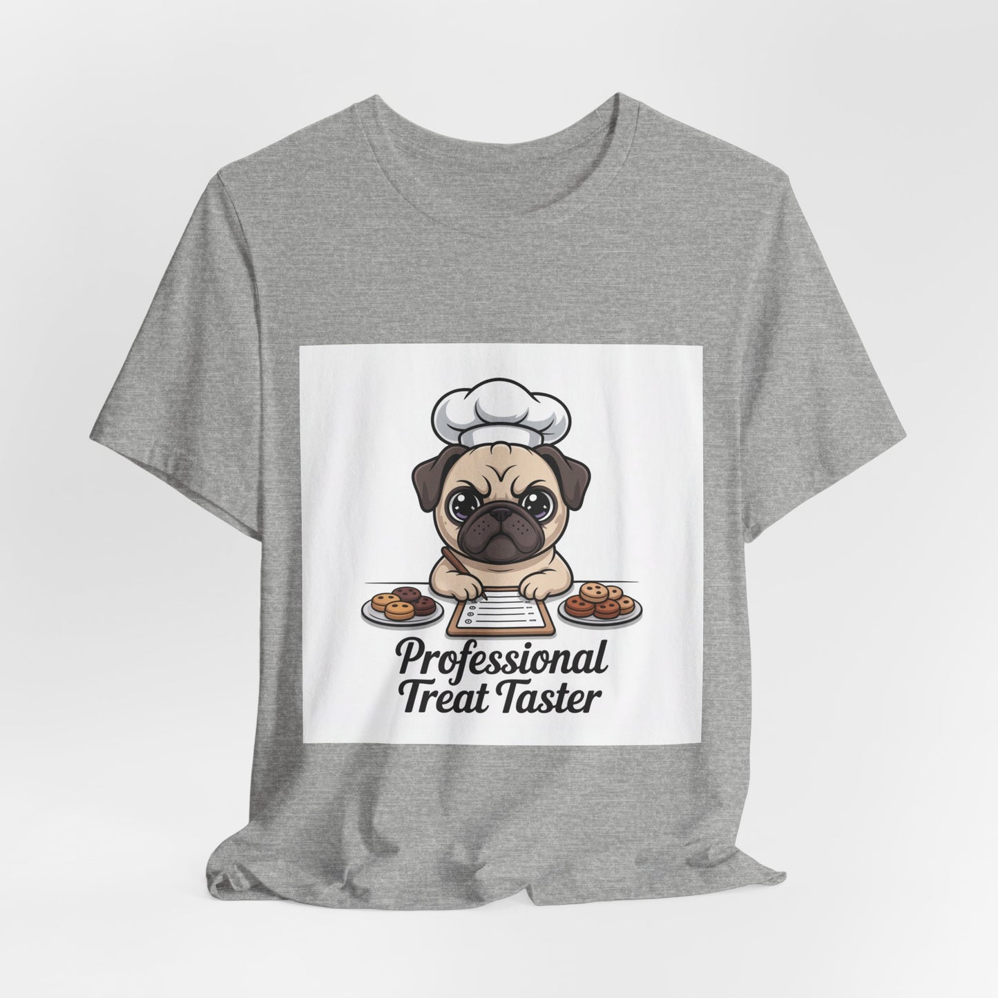 Professional Treat Taster - Funny Pug T-Shirt for Dog Lovers