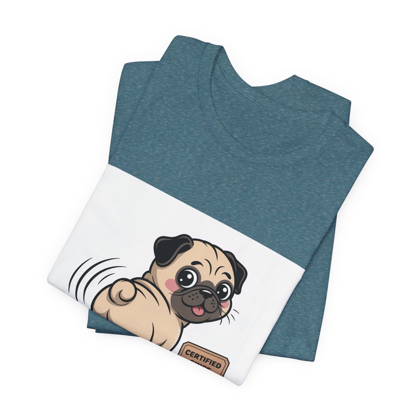 Professional Butt Wiggler - Funny Pug T-Shirt for Dog Lovers