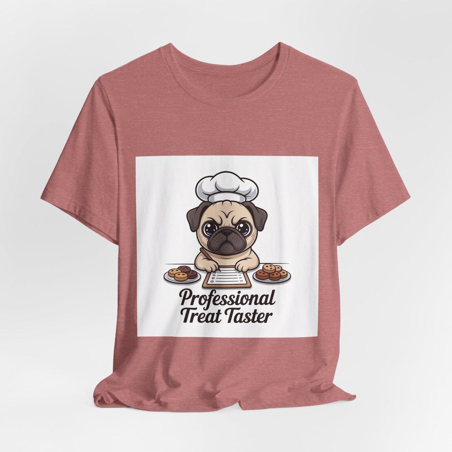 Professional Treat Taster - Funny Pug T-Shirt for Dog Lovers
