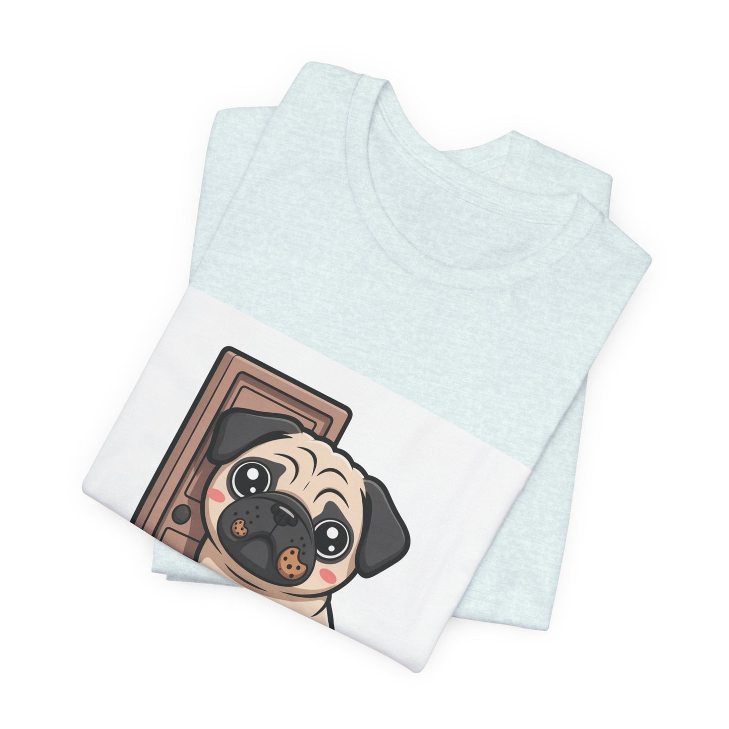 Sorry I'm Late My Pug Needed One More Snack - Funny Pug T-Shirt for Dog Lovers