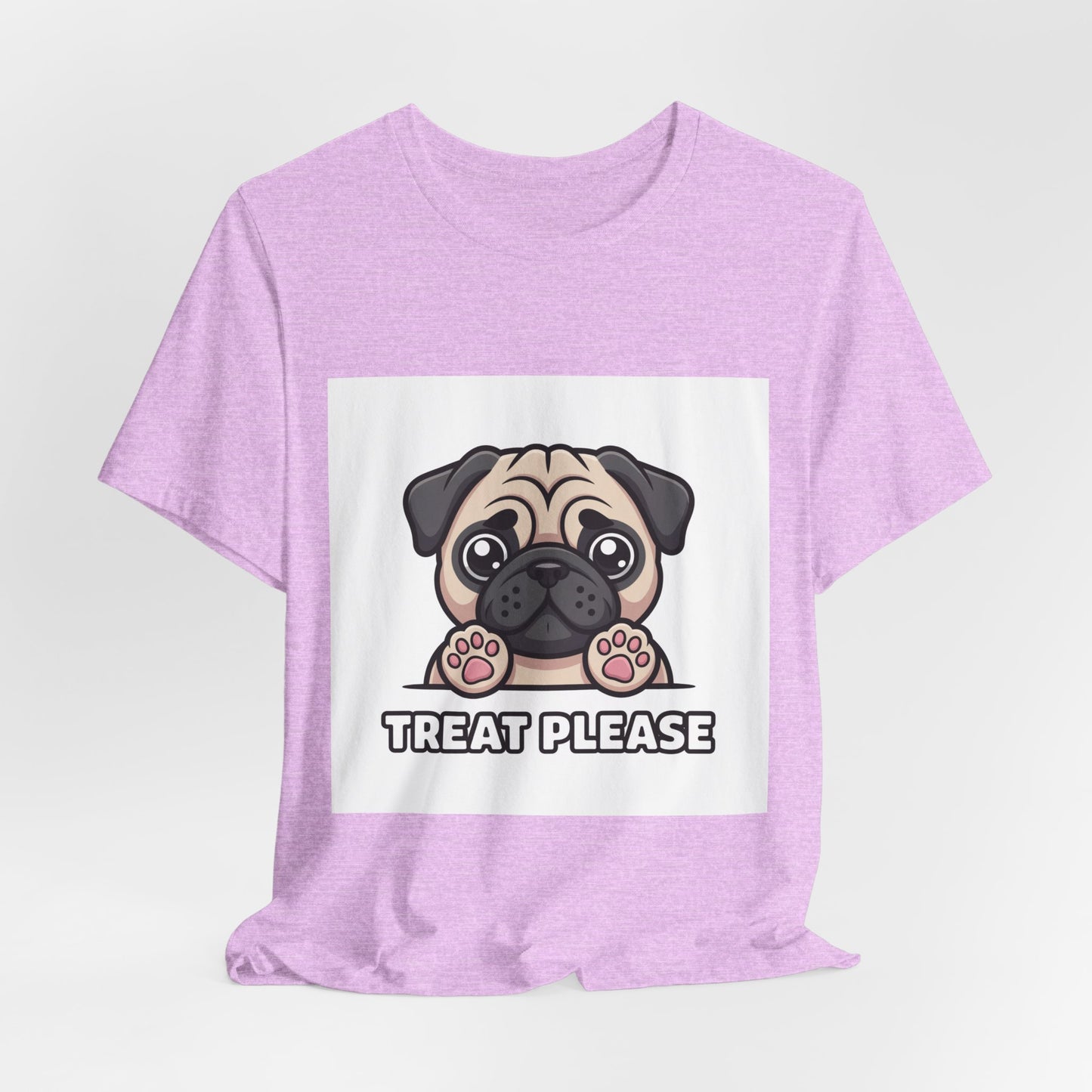 Treat Please - Funny Pug T-Shirt for Dog Lovers