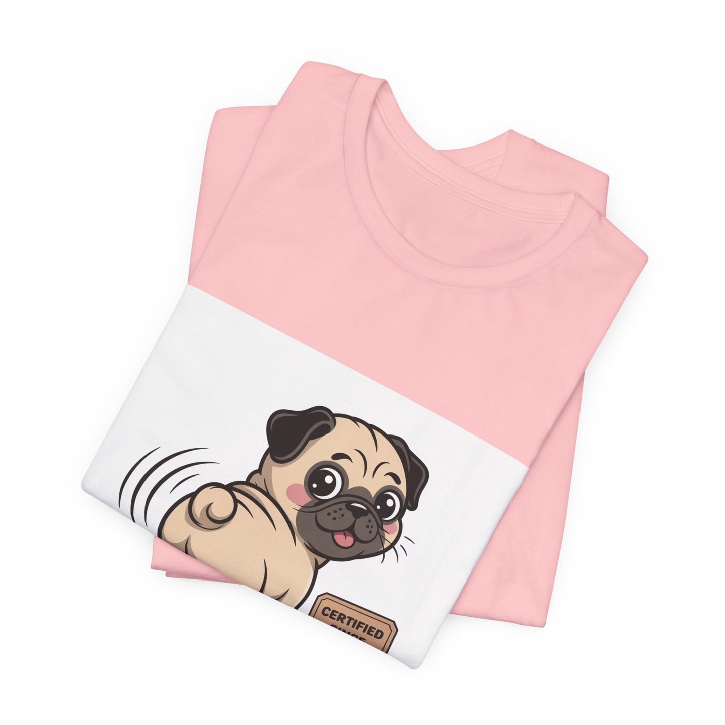 Professional Butt Wiggler - Funny Pug T-Shirt for Dog Lovers