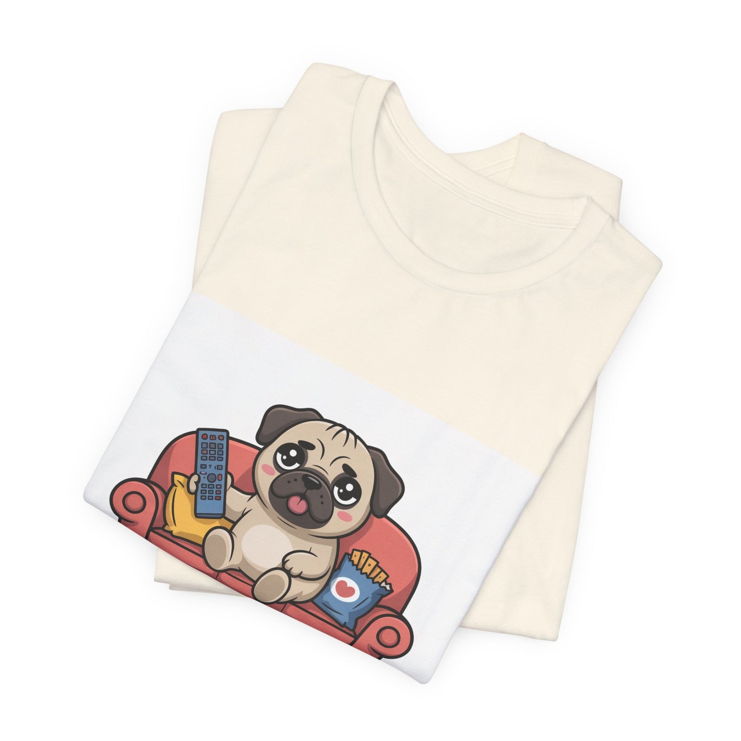 Professional Couch Potato - Funny Pug T-Shirt for Dog Lovers