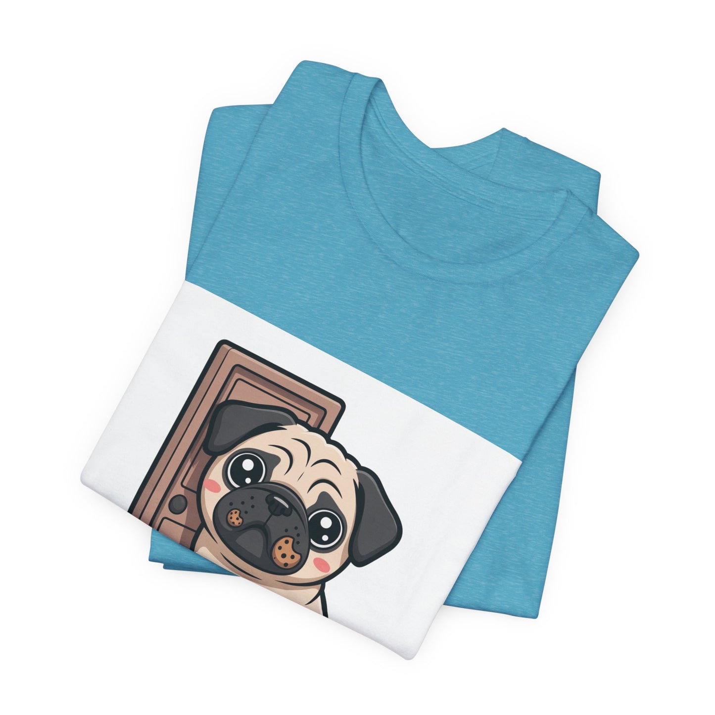 Sorry I'm Late My Pug Needed One More Snack - Funny Pug T-Shirt for Dog Lovers