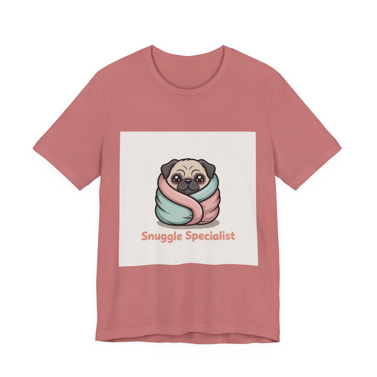 Snuggle Specialist - Funny Pug T-Shirt for Dog Lovers