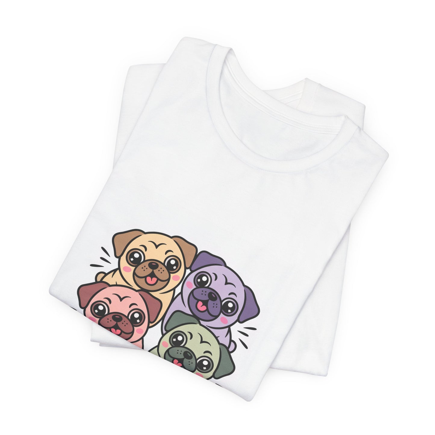 Squad Snorts Together - Funny Pug T-Shirt for Dog Lovers