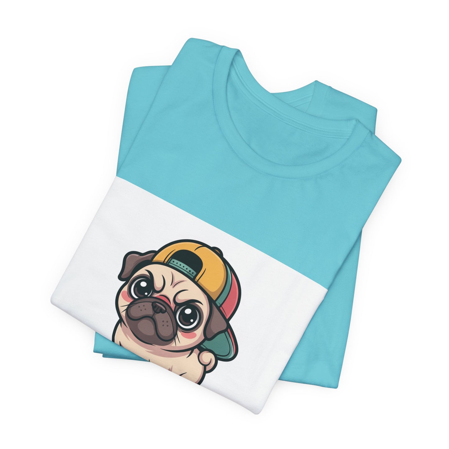 Happiness Is A Warm Pug - Funny Pug T-Shirt for Dog Lovers