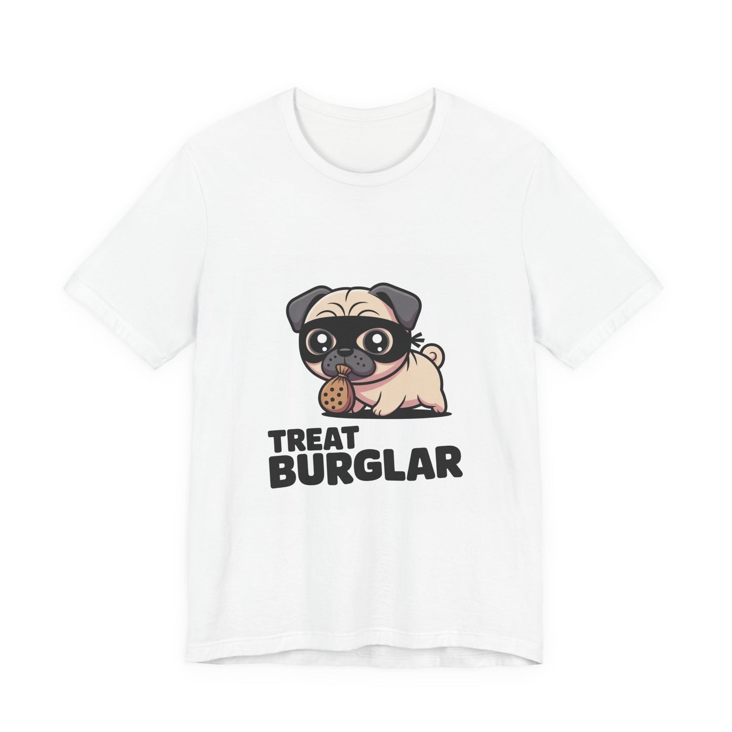 Treat Burglar - Funny Pug T-Shirt for Dog Lovers