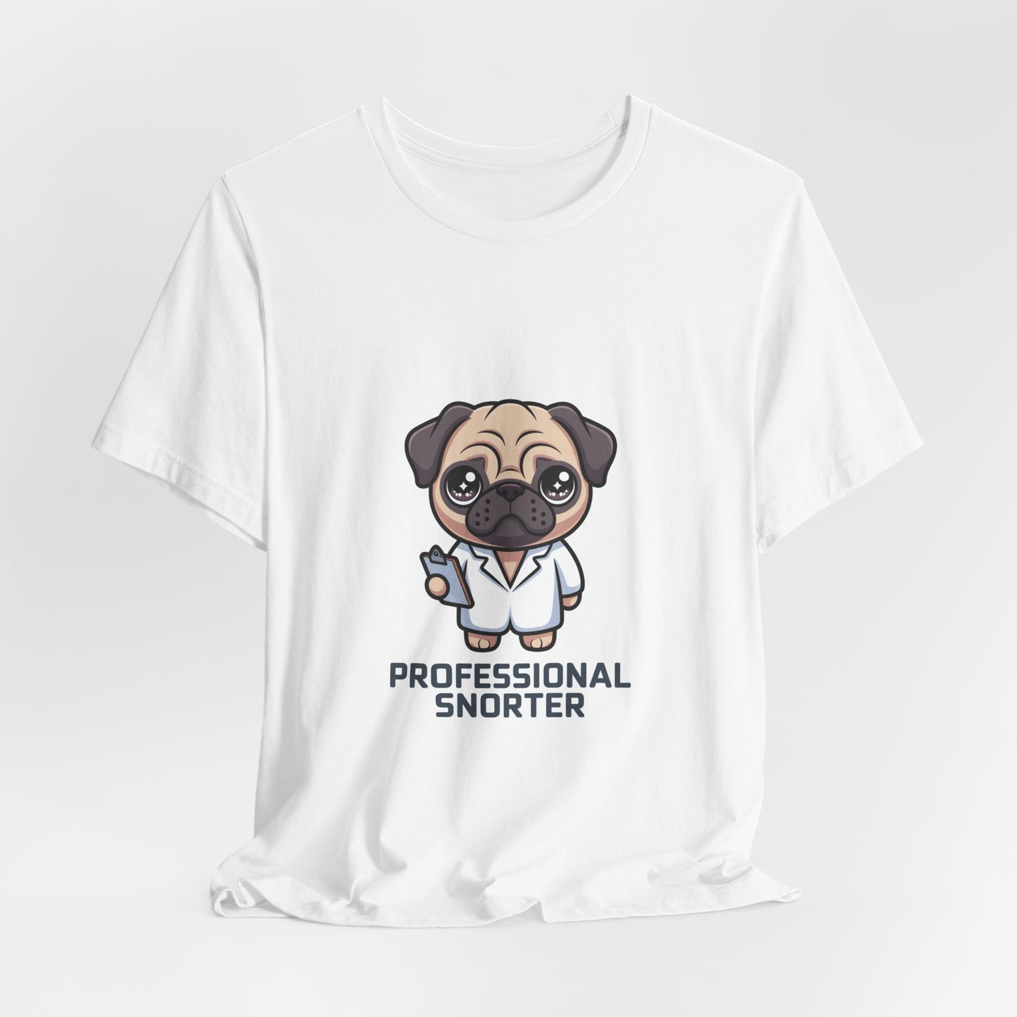 Professional Snorter - Funny Pug T-Shirt for Dog Lovers
