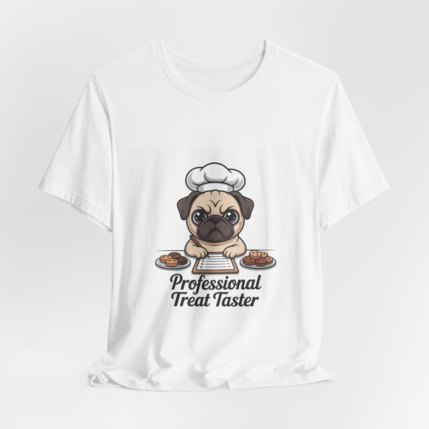 Professional Treat Taster - Funny Pug T-Shirt for Dog Lovers