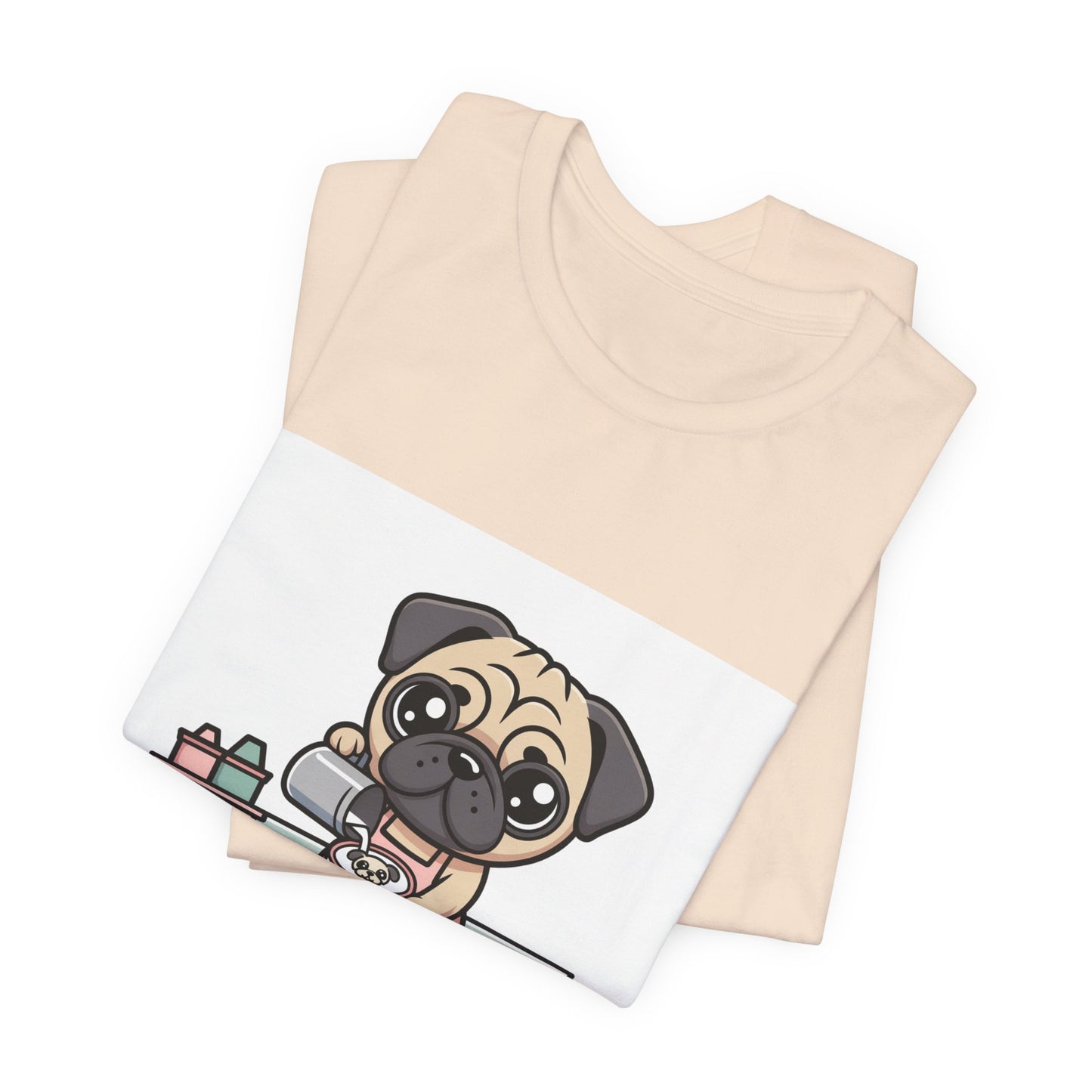 Pugccino Please - Funny Pug T-Shirt for Dog Lovers