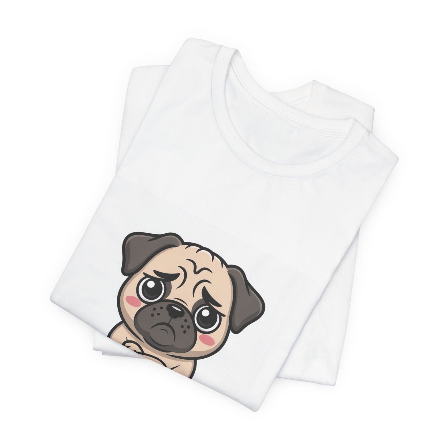 I Was Told There Would Be Snacks - Funny Pug T-Shirt for Dog Lovers