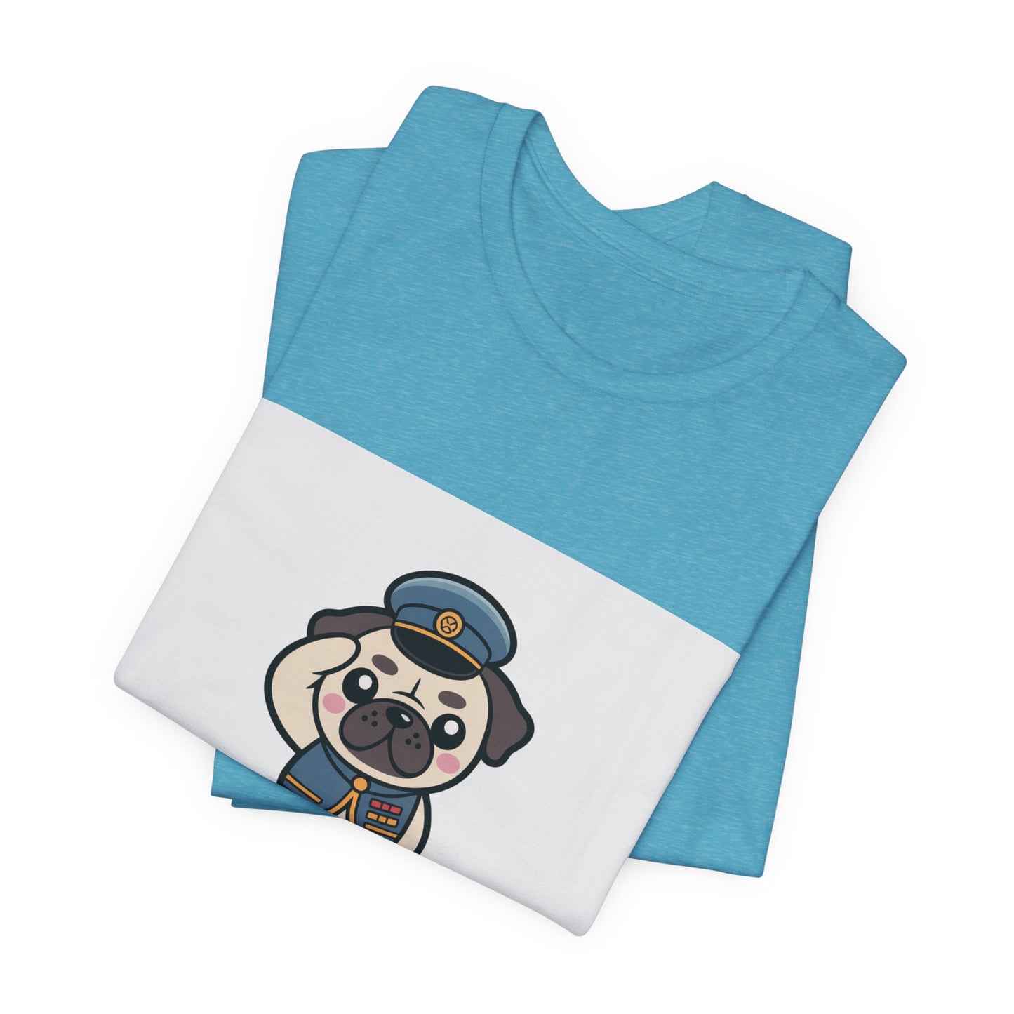 Snort Squad Leader - Funny Pug T-Shirt for Dog Lovers