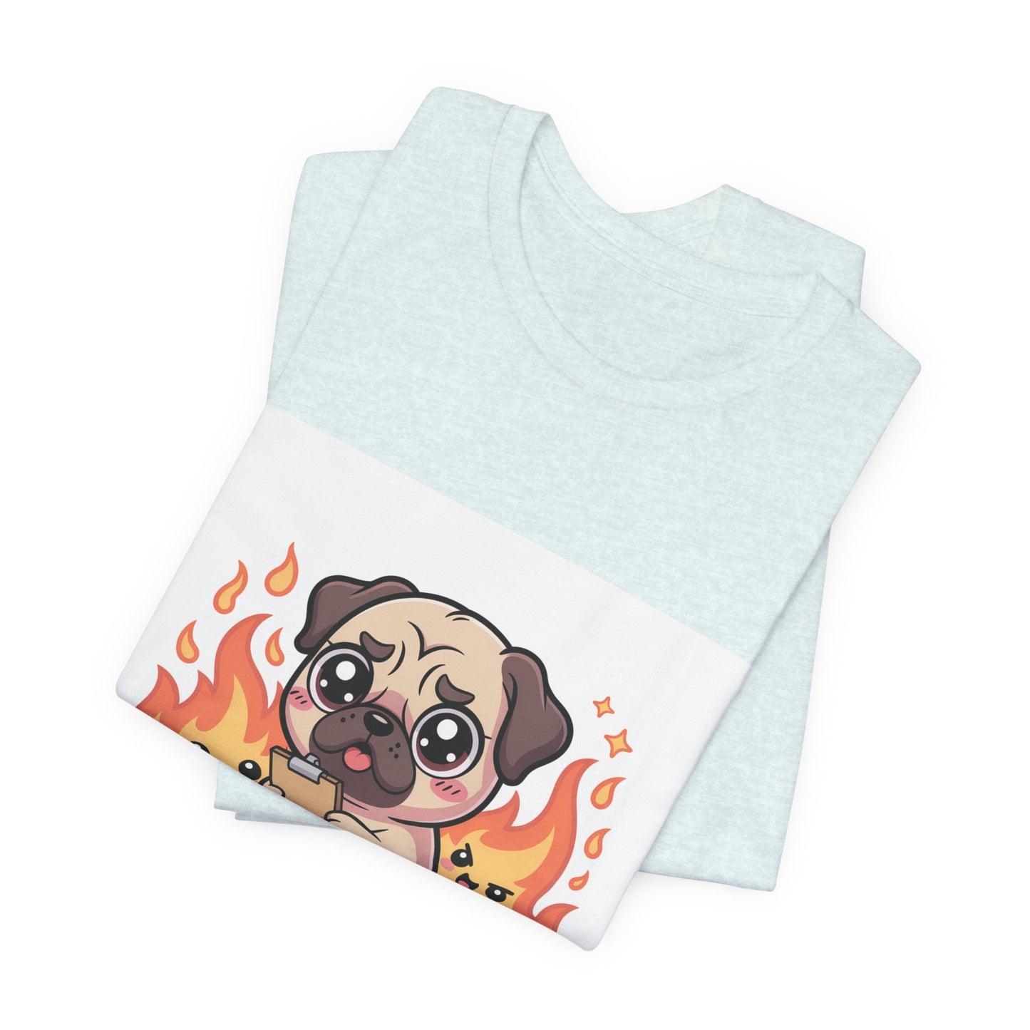 Smol But Mighty - Funny Pug T-Shirt for Dog Lovers