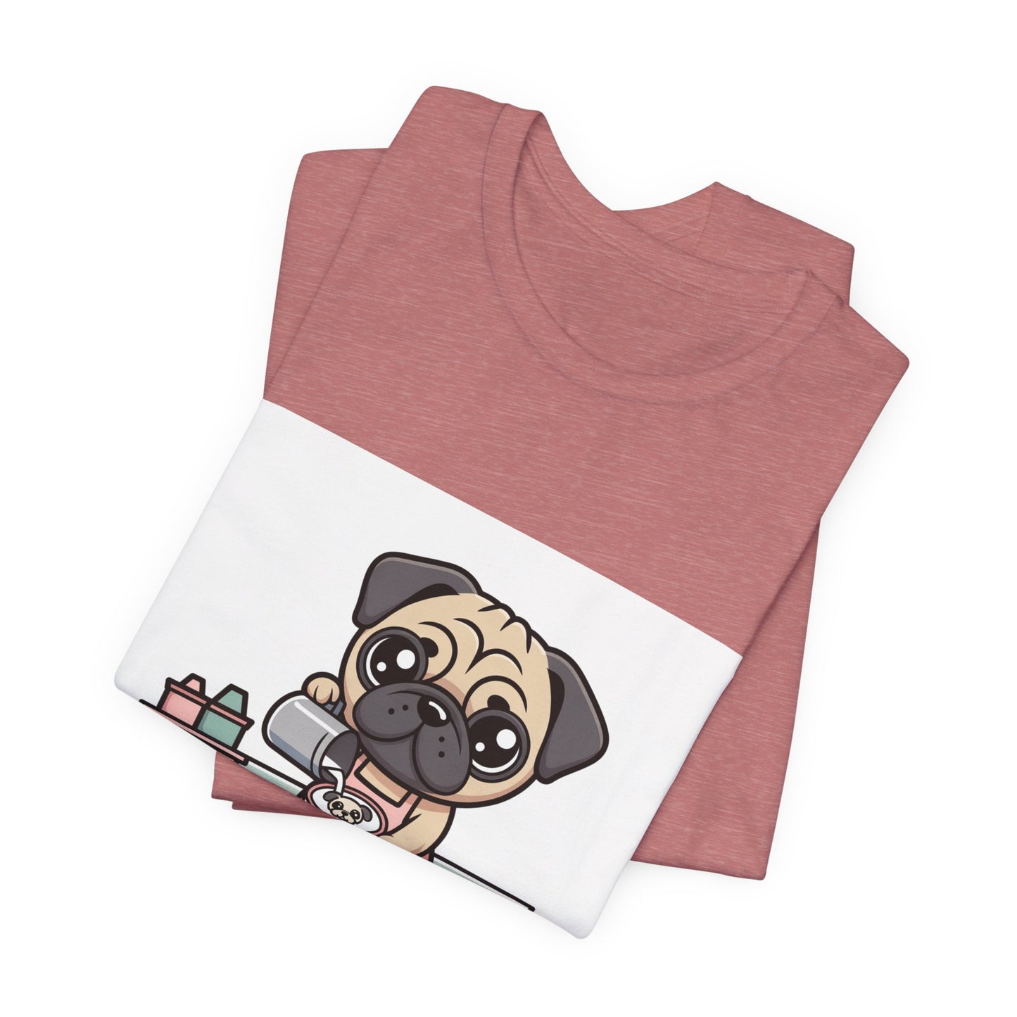 Pugccino Please - Funny Pug T-Shirt for Dog Lovers