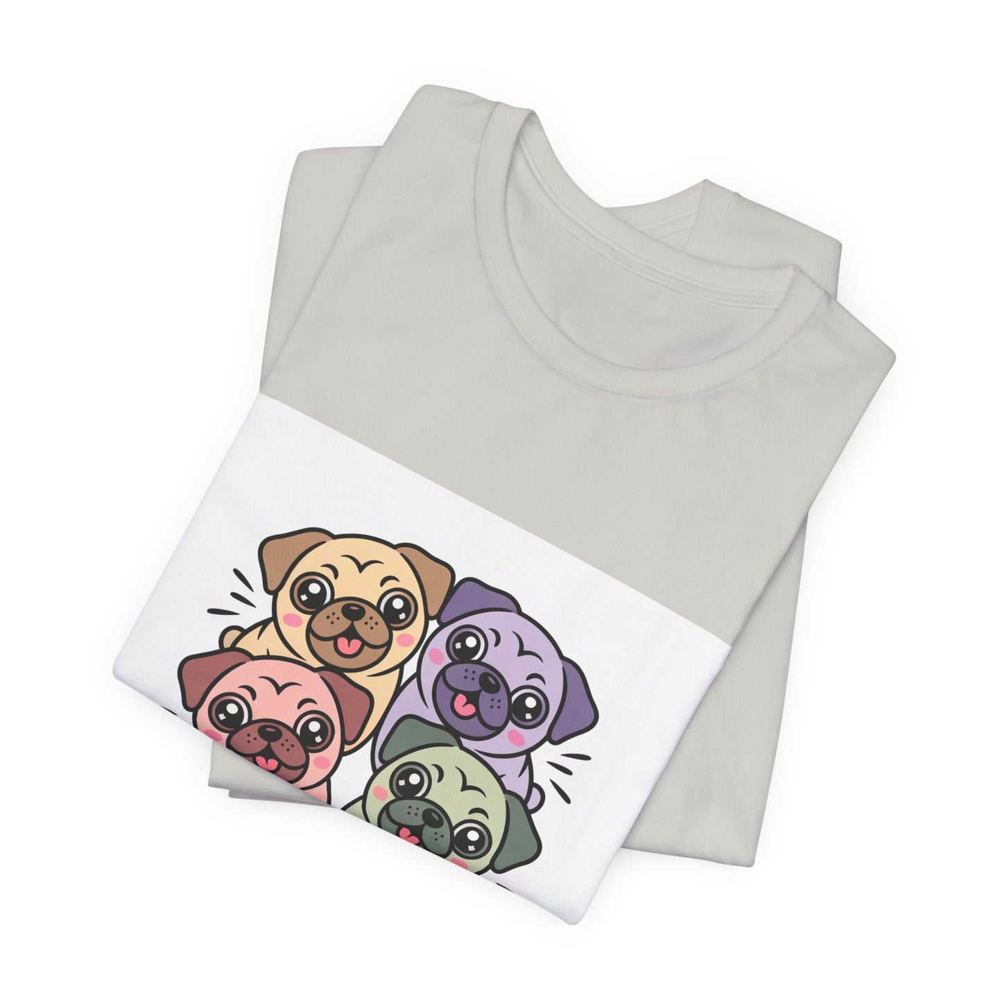 Squad Snorts Together - Funny Pug T-Shirt for Dog Lovers