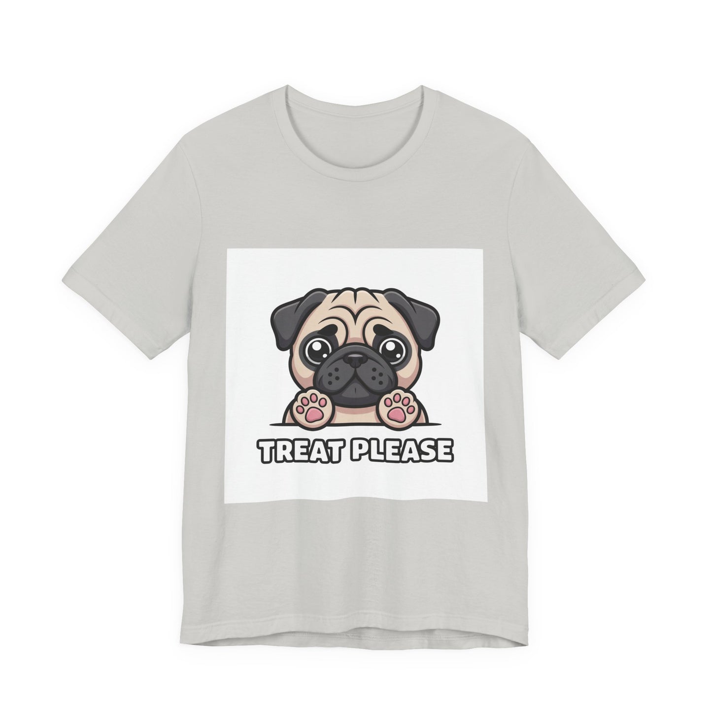 Treat Please - Funny Pug T-Shirt for Dog Lovers