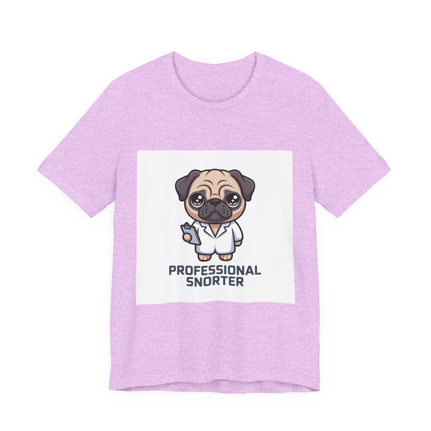 Professional Snorter - Funny Pug T-Shirt for Dog Lovers