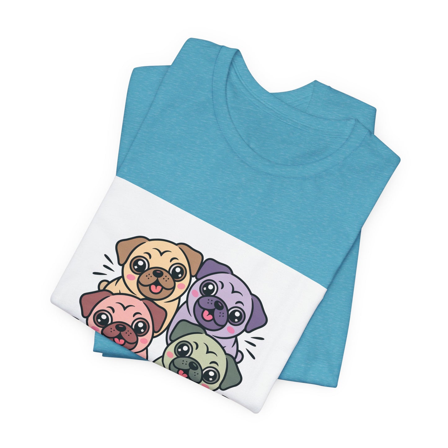 Squad Snorts Together - Funny Pug T-Shirt for Dog Lovers