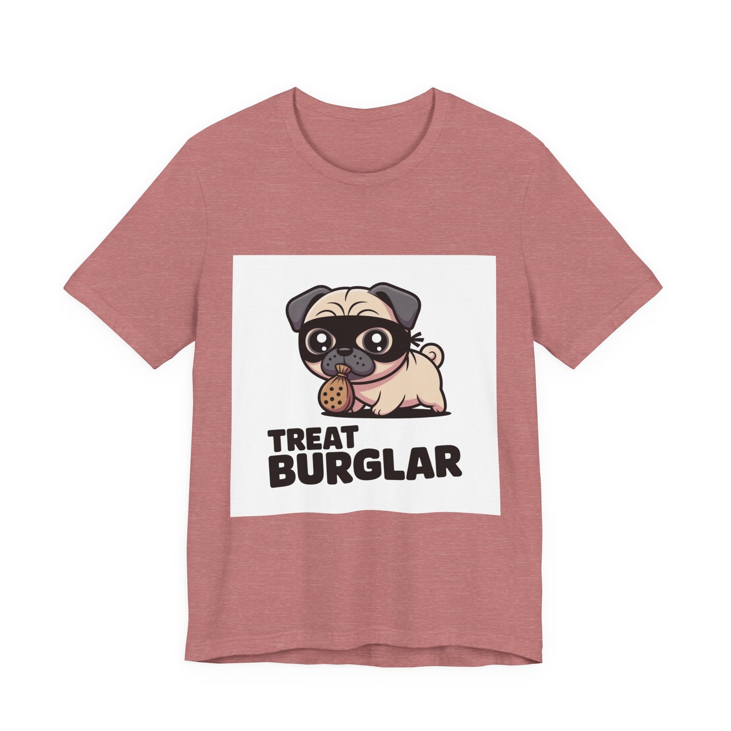 Treat Burglar - Funny Pug T-Shirt for Dog Lovers
